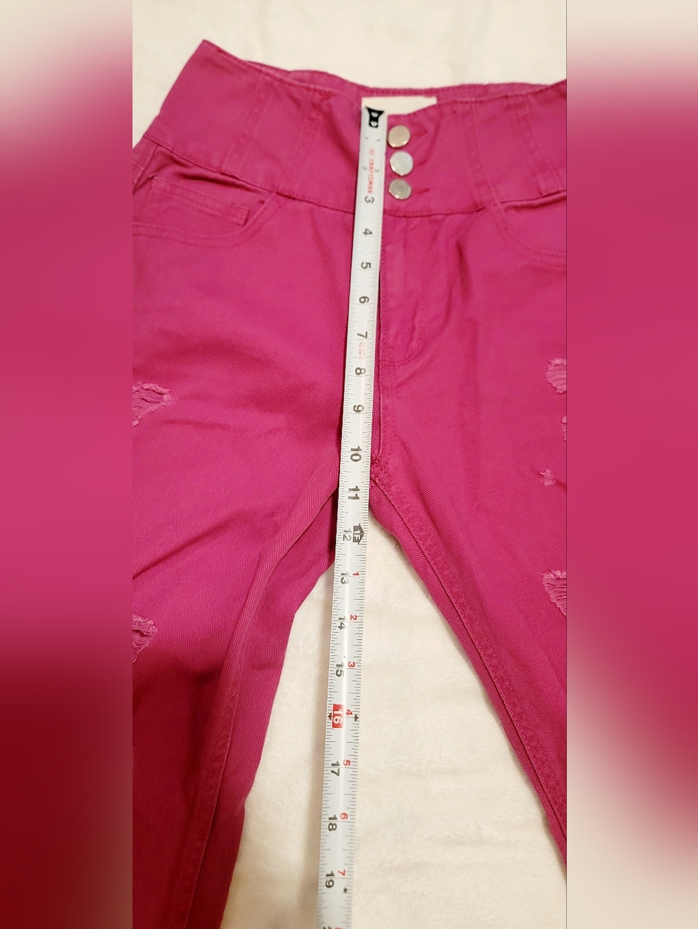 Habitual Kid High Waist Pants Size 12 Like New - Picture 7 of 8